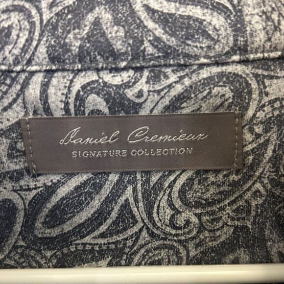 Daniel Cremieux Daniel 1/4 Zip Mock Neck Long Sleeve Shirt - Size 3X - Picture 4 of 4